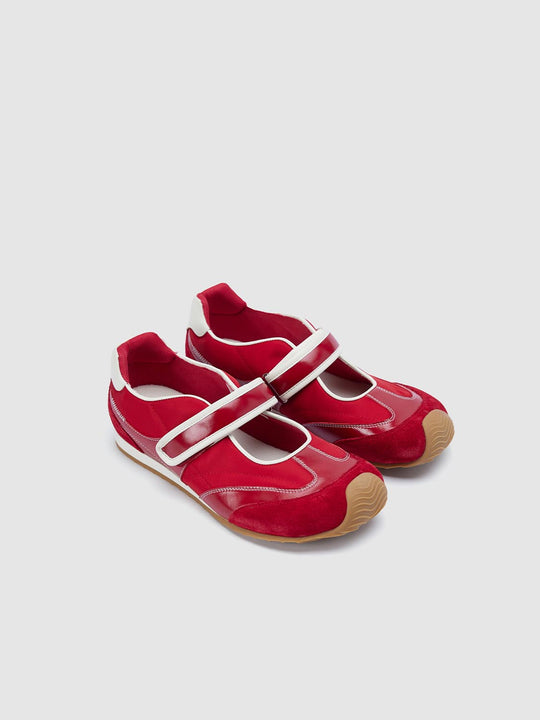 Zapatillas de velcro contrastantes