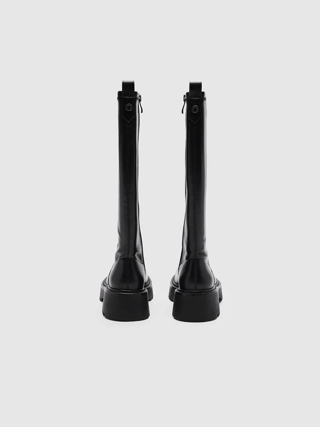 Chunky Heel Knee Boots by Urban Revivo Fashion