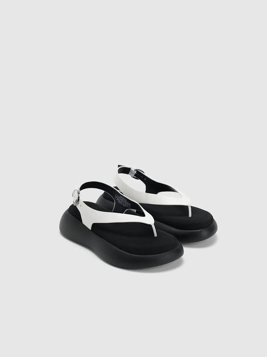 Platform With Cushioned Textile Insole Sandals