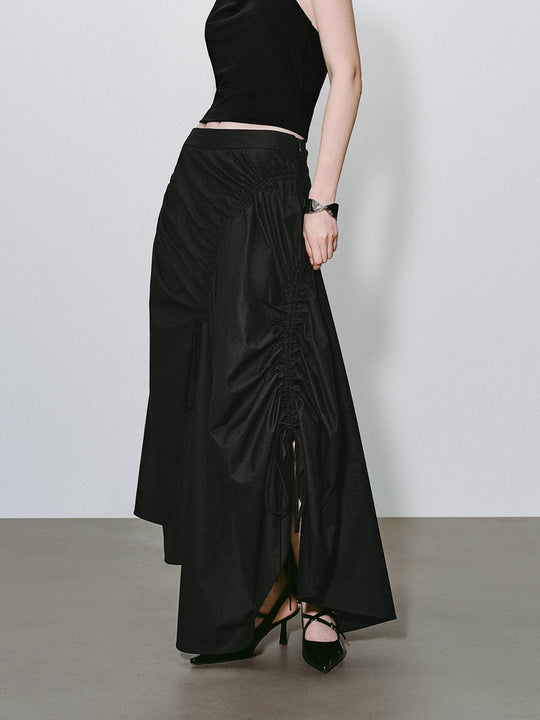 Jupes trapèze à ourlet irrégulier