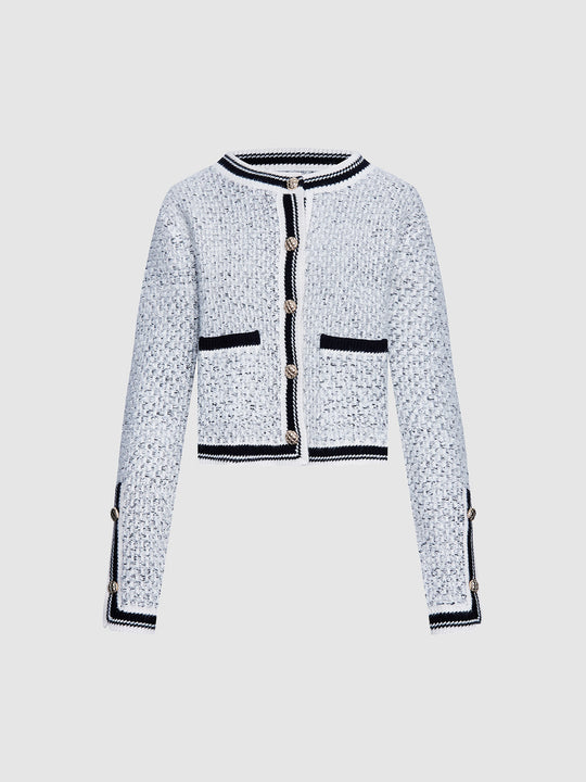 Cardigans tricotés à boutons