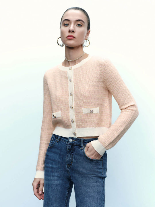 Cardigans tricotés à boutons