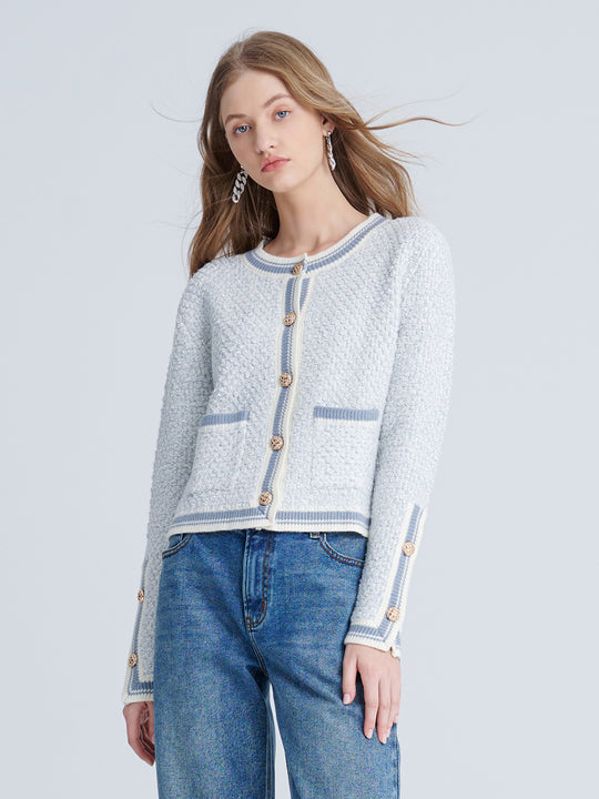 Cardigans tricotés à boutons