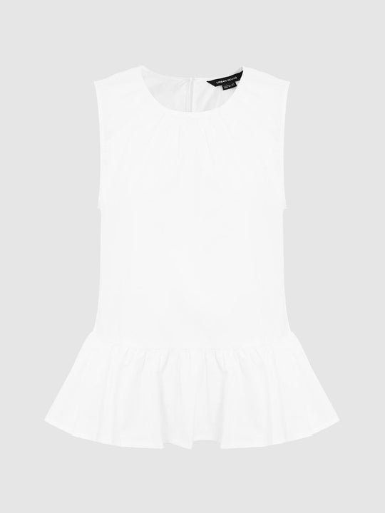 Canotte con volant sopra la testa