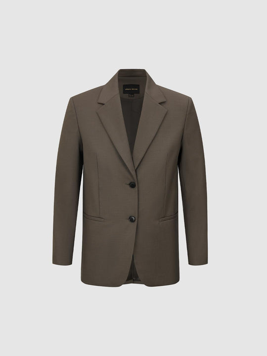 Notched Collar Blazers