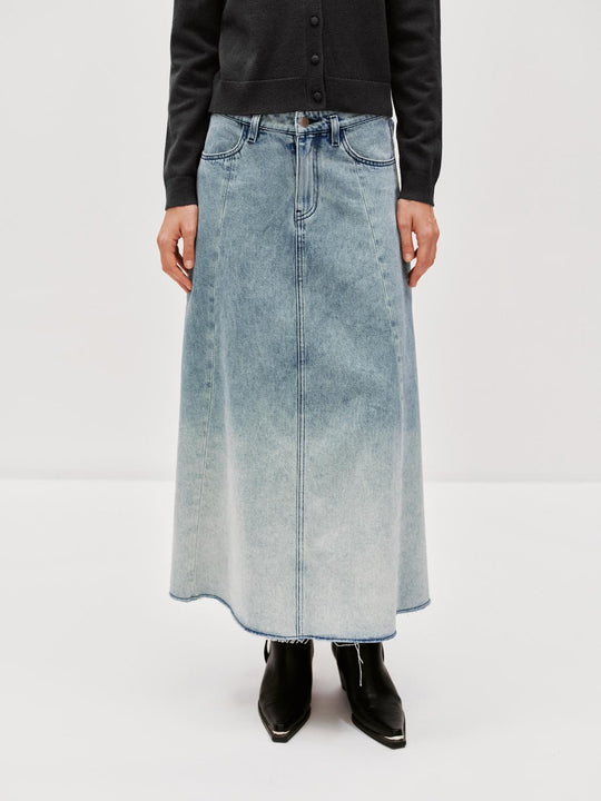 Faldas Midi de Denim