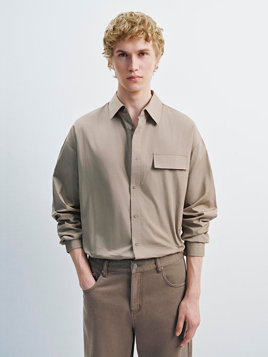 Chemises basiques boutonnées