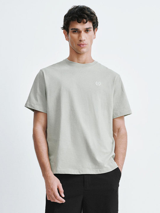 Camisetas de cuello redondo estampadas