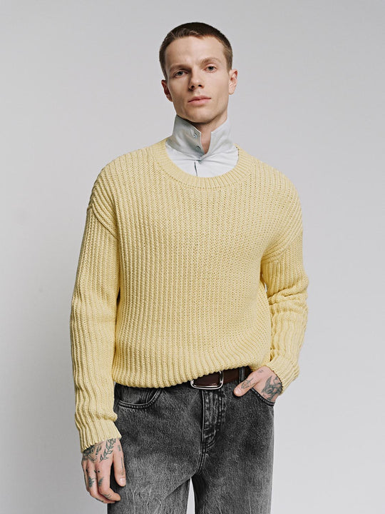 Camisetas de punto de manga larga