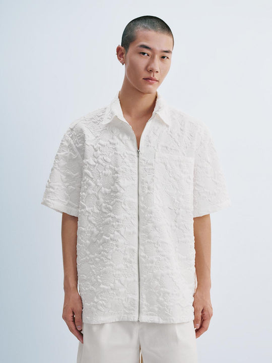 Lockere Hemden mit Reißverschluss vorne