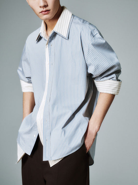 Camicie larghe a righe