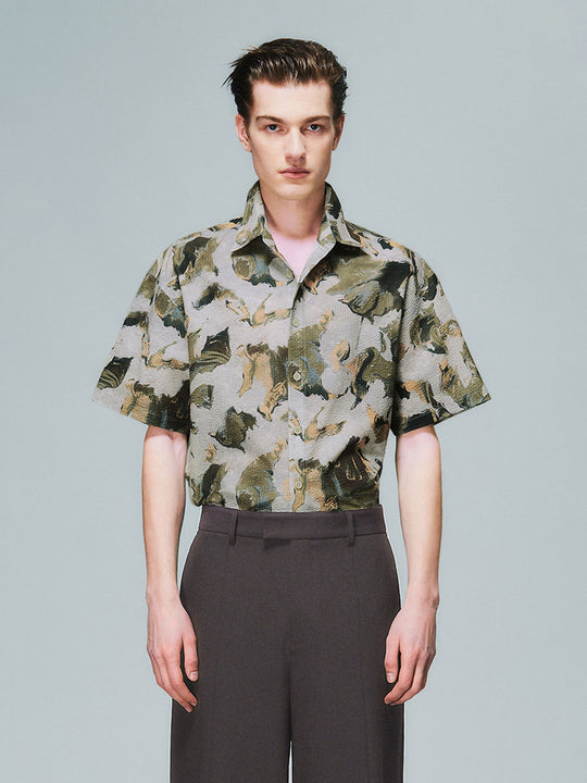 Chemises amples à manches courtes