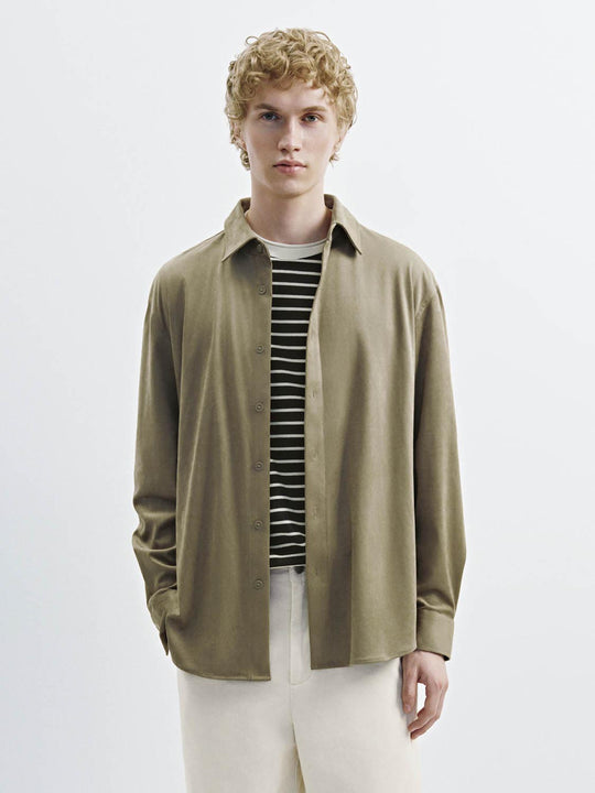 Camicie spesse con bottoni