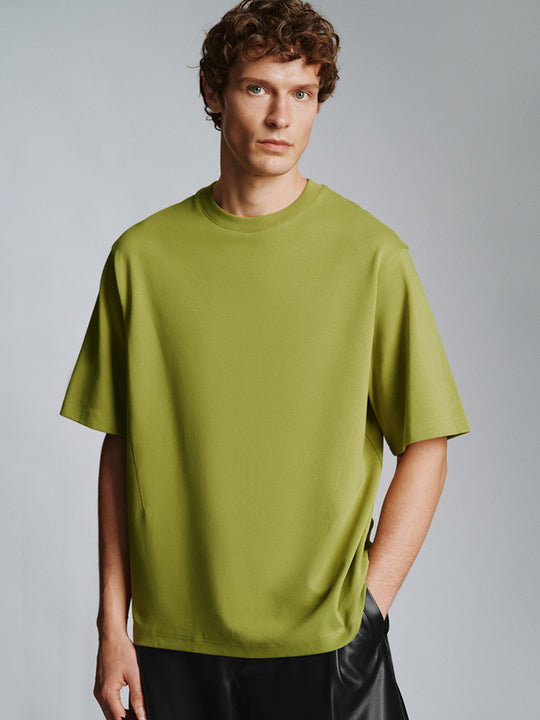 T-shirt ample à col ras du cou