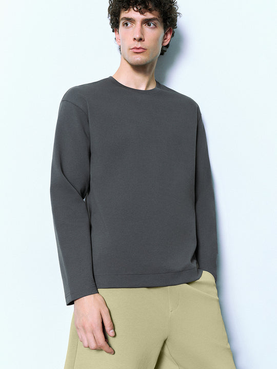 Maglietta larga girocollo