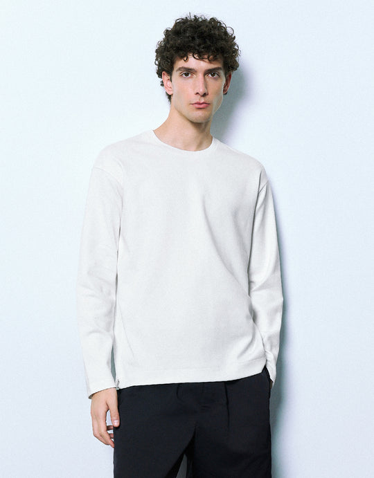 Maglietta larga girocollo