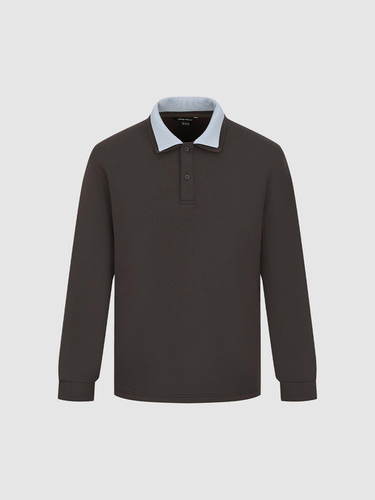 Contrast Polo Neck Shirts