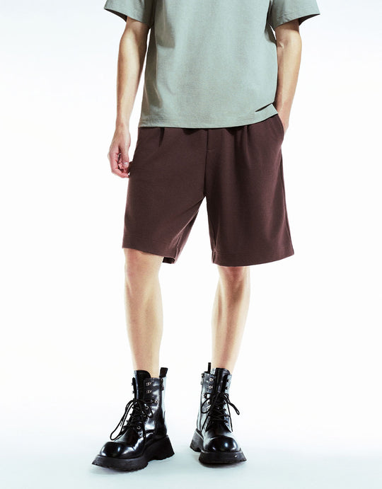 Pantalones cortos de moda con cordón en la cintura