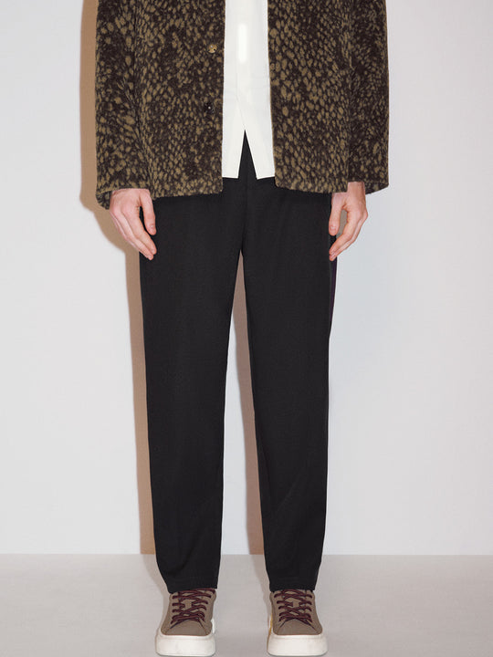 Pantalon coupe carotte régulier