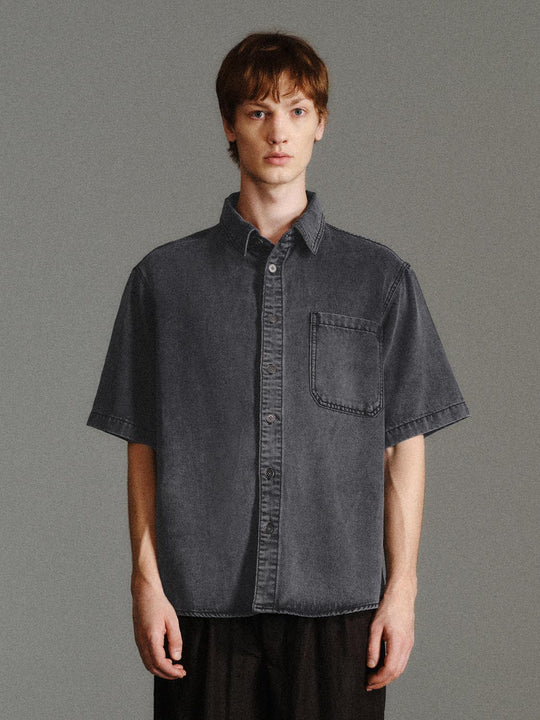 Short Sleeve Denim Shirts