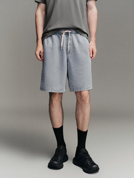 Pantalones cortos de mezclilla