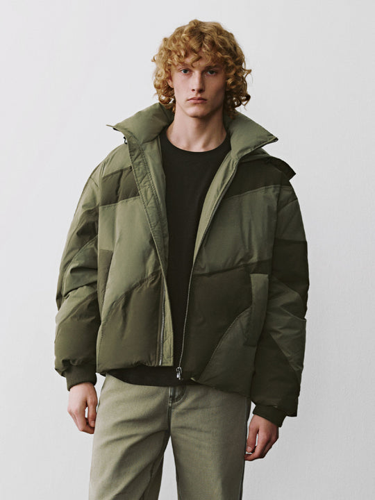 Ropa de abrigo de plumas