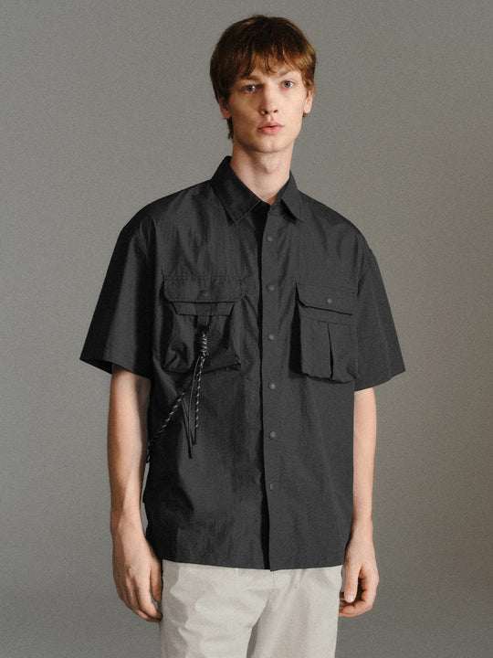 Flap Pocket Short Sleeve Shirts