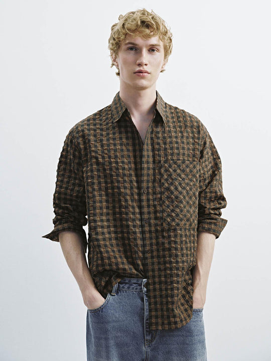 Check Button Up Shirts