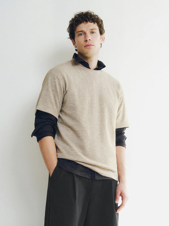 Magliette larghe a maniche corte