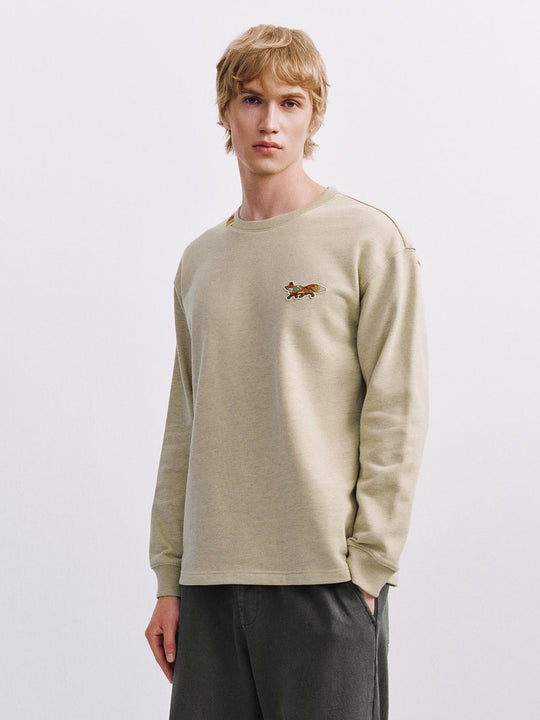 Camisetas de manga larga bordadas