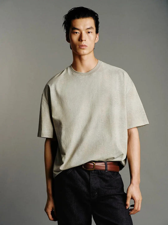 Cotton Polyester Medium Stretch Fabric T-Shirts