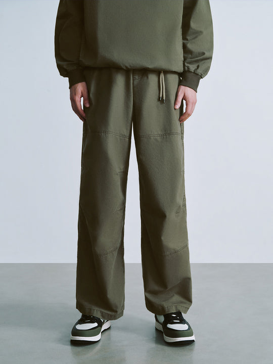 Pantalon à jambes larges