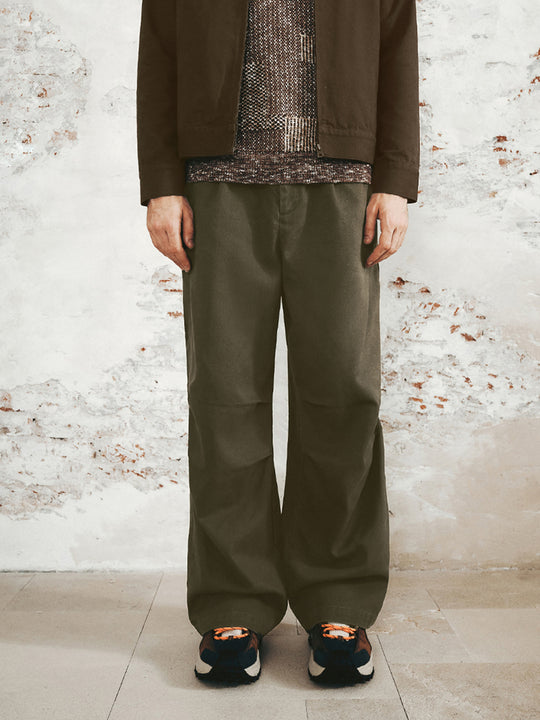 Pantaloni larghi a gamba larga