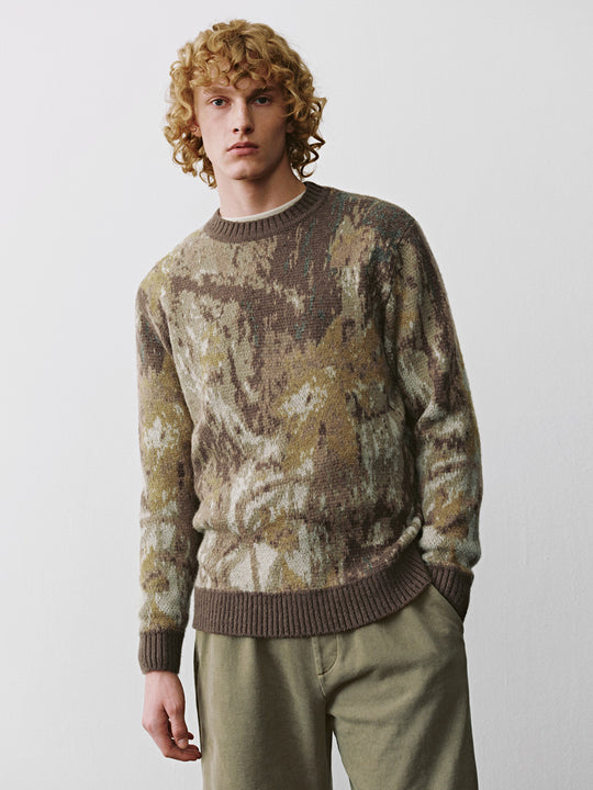 Magliette in maglia girocollo