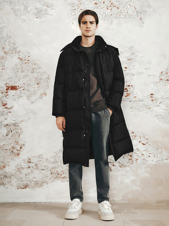 Loose Maxi Padded Down Outerwear