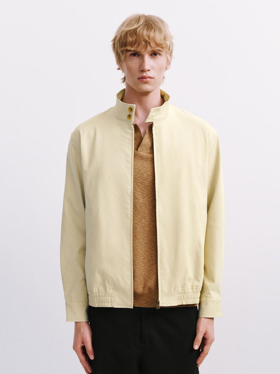 Stand Collar Full Zip Jackets