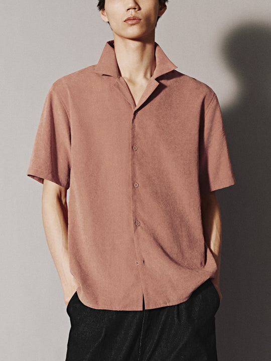 Lapel Short Sleeve Shirts