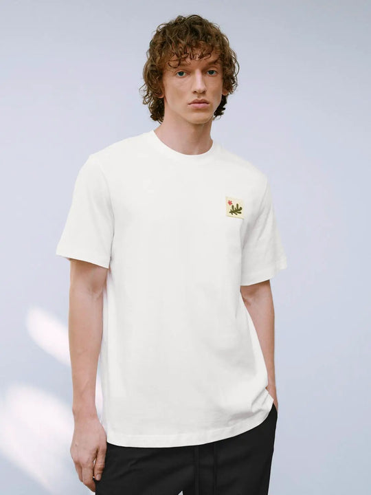Embroidered Patch Cactus Emblem T-Shirts
