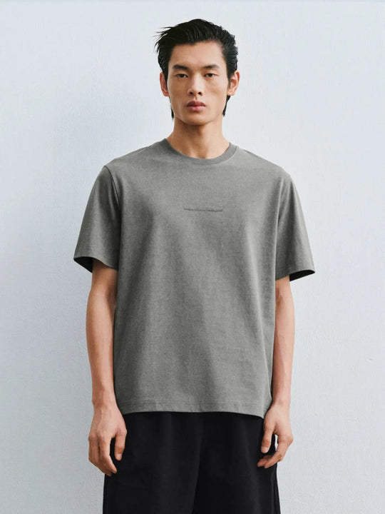 Cotton-Blend Medium Thickness T-Shirts
