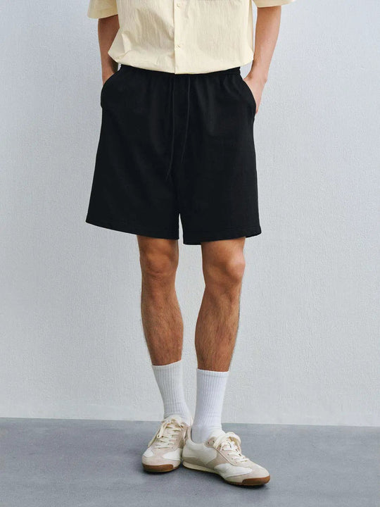 Cotton Drawstring Shorts