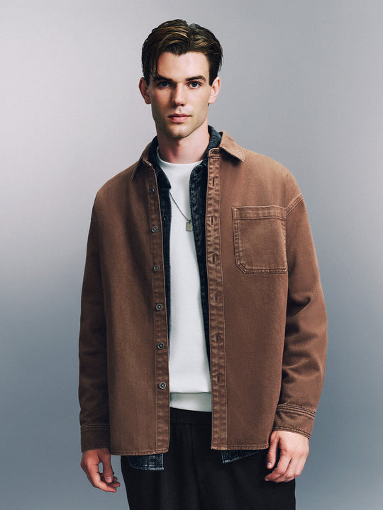 Chemises en jean amples