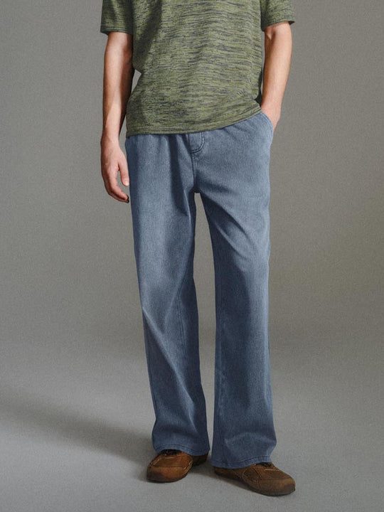 Jeans en denim élastique