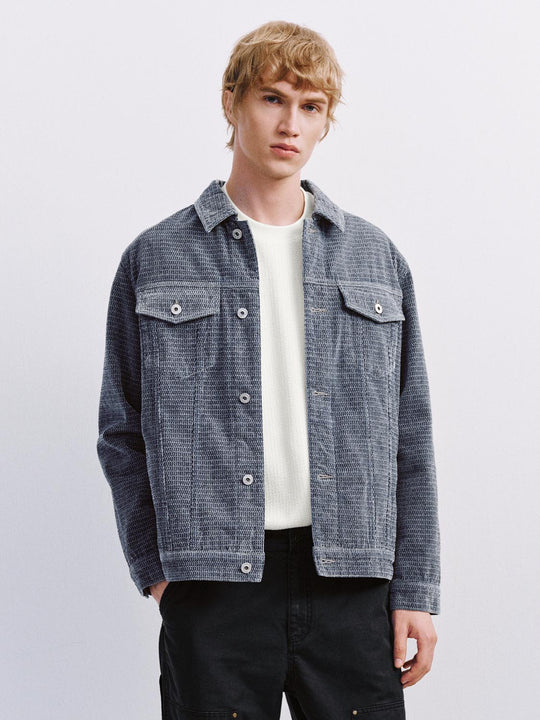 Flap Pockets Denim Trucker Jackets