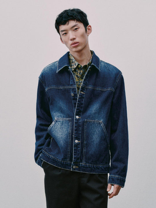 Stitch Detail Denim Jackets