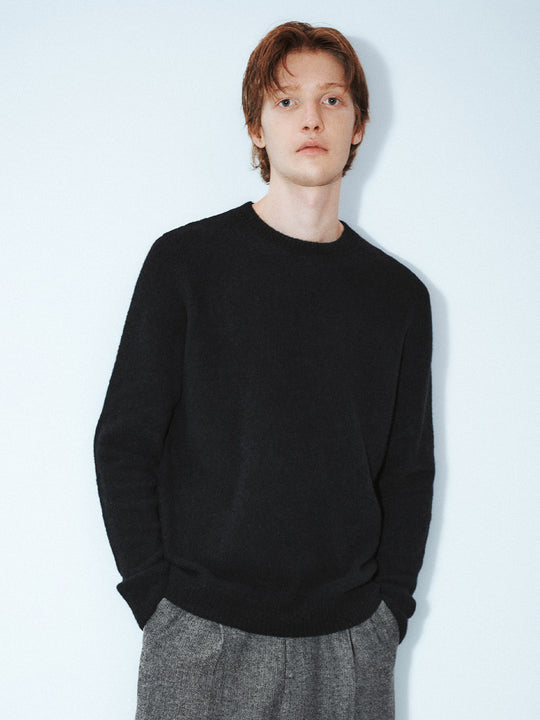 Crew Neck Knitted T-Shirts