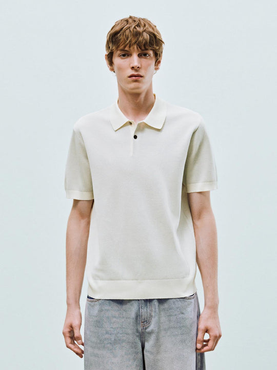 Kurzarm Strick T-Shirts