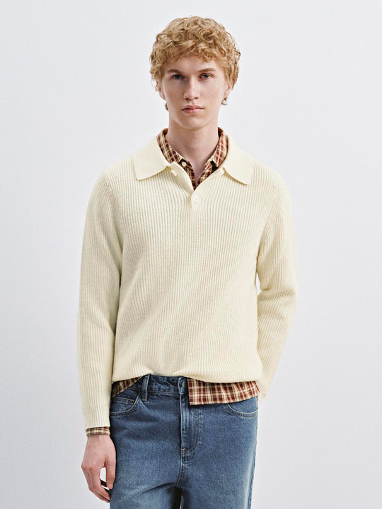 Polo Long Sleeve Knitted T-Shirts