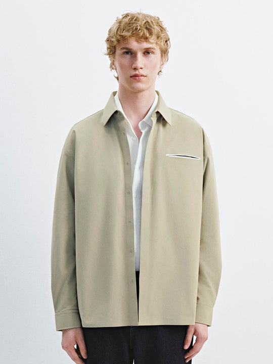 Camicie con bottoni nascosti