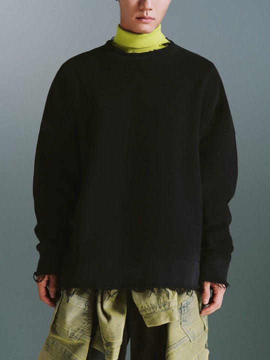 Sweat-shirts à col ras du cou