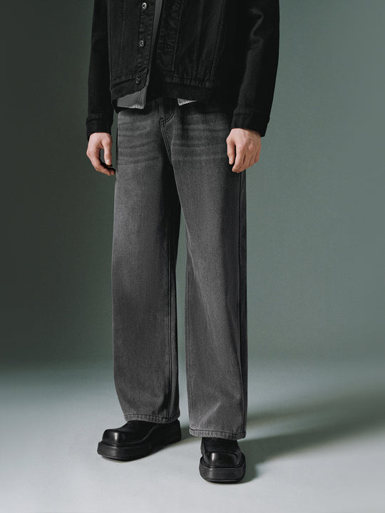 Jeans in denim dritto